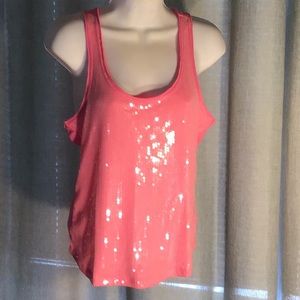 Women’s sequins tank top NWT